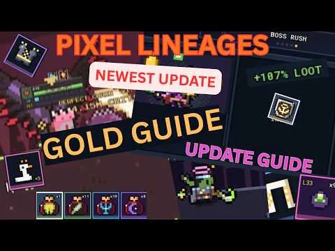 Pixel Lineages NEW UPDATE! Everything You NEED to Know + FAST Gold Farming!