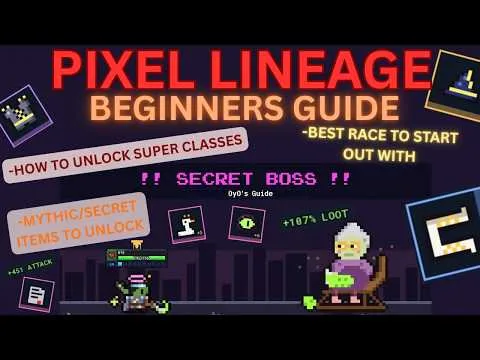 Pixel Lineage Beginner Guide - The BEST Start for New Players!